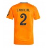 Real Madrid Daniel Carvajal #2 Auswärtstrikot 2024-25 Kurzarm